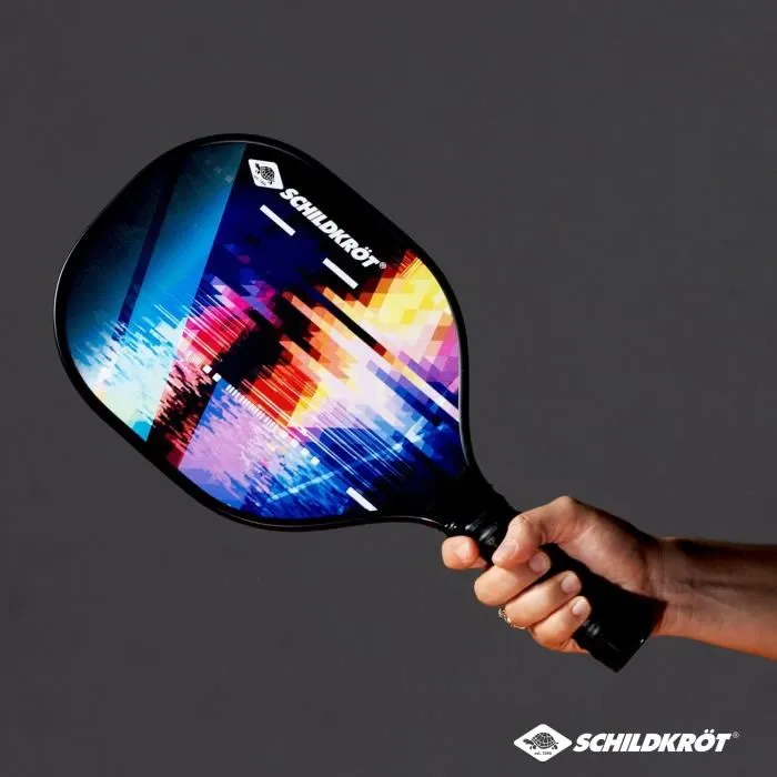 Schildkrot Set de Pickleball - 2 Raquettes et 2 Balles (TPE, Intérieur/Extérieur) avec Raquettes en Bois 7 Couches FSC et Poignée Antidérapante Schildkrot Set de Pickleball - 2 Raquettes et 2 Balles (TPE, Intérieur/Extérieur) avec Raquettes en Bois 7 Couches FSC et Poignée Antidérapante