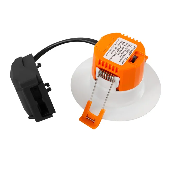 Downlight LED Empotrable 6W 600Lm CCT 3000-6500K Regulable IP65 Ignífugo SE-SCL331-6W-CCT