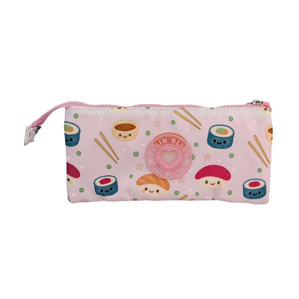 Toybags Estuche Triple Blin Blin Sushi 11 x 23 x 5 cm. Toybags Estuche Triple Blin Blin Sushi 11 x 23 x 5 cm.