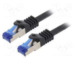 LOGILINK Cordon de raccordement S/FTP Cat 6a RJ45 0,5m
