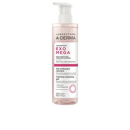A-Derma Exomega Gel Nettoyant et Démaquillant Apaisant pour Peaux Sensibles à Eczéma Atopique 200 ml
