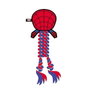 Cerdá Jouet à mordiller pour chien en corde thème Spiderman - 9.5 x 30.0 x 9.5 cm
