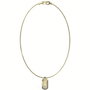 Guess Collier Racer Tag Doré 65cm