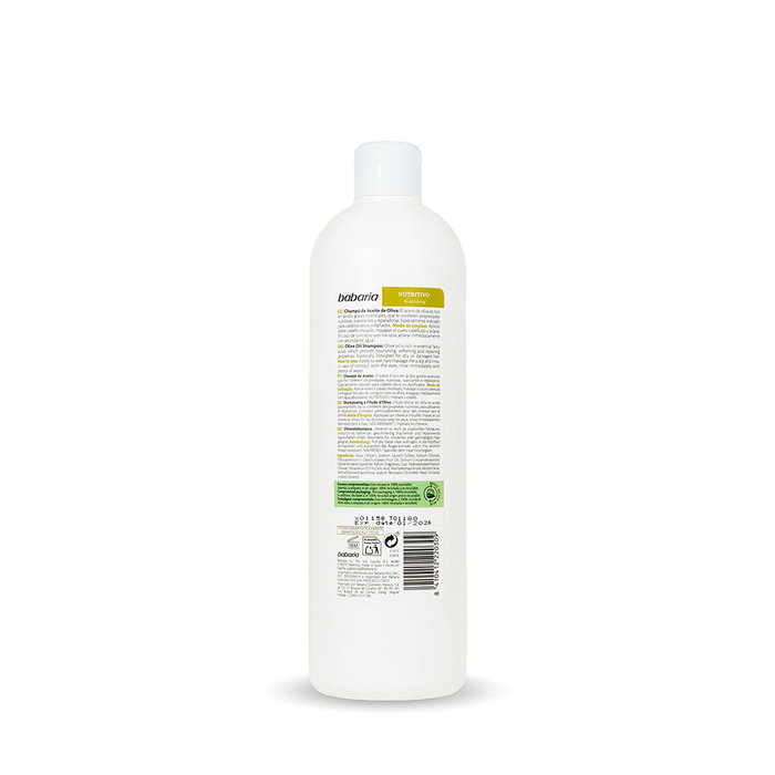 Babaria Shampooing Nourrissant à l'Huile d'Olive 700 ml Babaria Shampooing Nourrissant à l'Huile d'Olive 700 ml