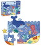 Diset Puzzle XXL Océan Goula - Puzzle en carton de grande qualité avec 18 pièces géantes - Pour enfants dès 3 ans