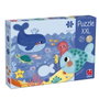 Diset Puzzle XXL Océan Goula - Puzzle en carton de grande qualité avec 18 pièces géantes - Pour enfants dès 3 ans