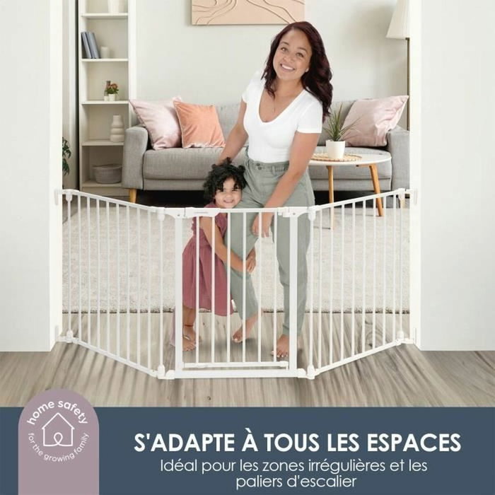 Dreambaby Barrière de sécurité Discovery 3-Panel FLEX, 74,5 cm à 1,95 m, Blanc Dreambaby Barrière de sécurité Discovery 3-Panel FLEX, 74,5 cm à 1,95 m, Blanc