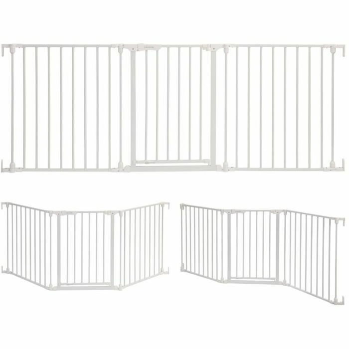 Dreambaby Barrière de sécurité Discovery 3-Panel FLEX, 74,5 cm à 1,95 m, Blanc Dreambaby Barrière de sécurité Discovery 3-Panel FLEX, 74,5 cm à 1,95 m, Blanc