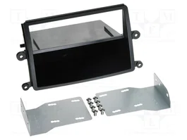 ACV Cadre de radio 2 DIN noir pour Mitsubishi L200 (KAOT)