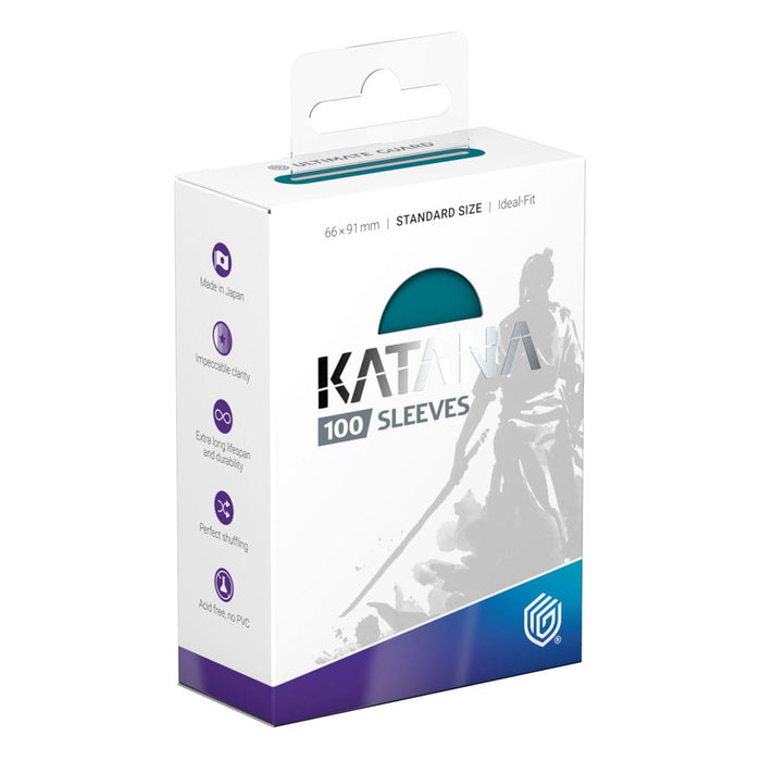 Ultimate Guard Katana Sleeves Standard Size (100) - Great Wave Ultimate Guard Katana Sleeves Standard Size (100) - Great Wave
