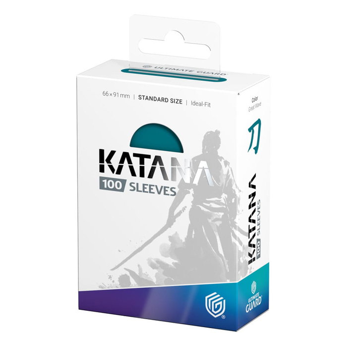 Ultimate Guard Katana Sleeves Standard Size (100) - Great Wave Ultimate Guard Katana Sleeves Standard Size (100) - Great Wave