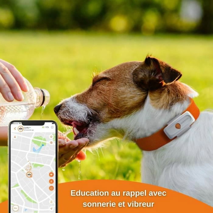 Weenect Traceur GPS pour Chien XS White Edition 2023 Weenect Traceur GPS pour Chien XS White Edition 2023