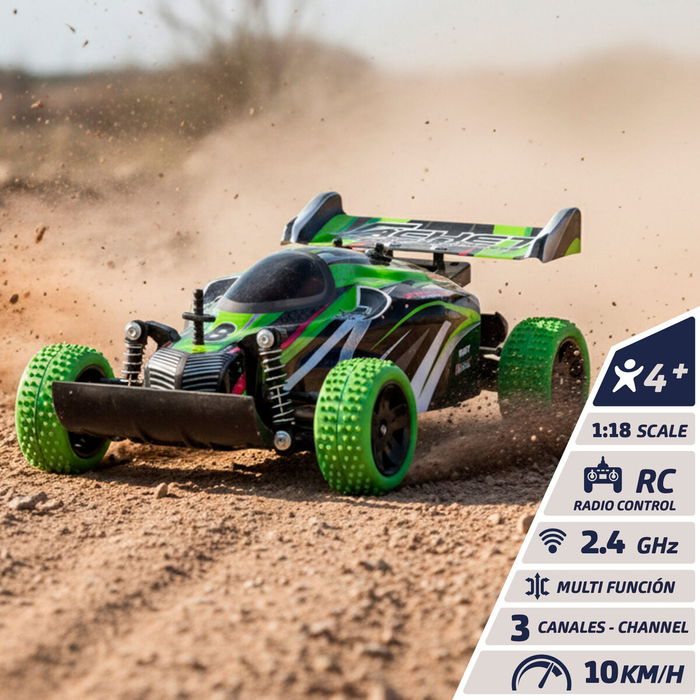 Voiture Télécommandée Speed & Go 23 x 8 x 13 cm (2 Unités)