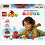LEGO DUPLO 10417 Mack a la Course, Jouet de Construction Cars Disney et Pixar pour Enfants