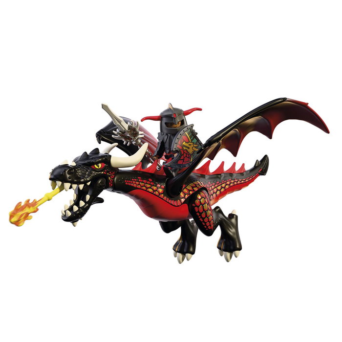 Playmobil Dragón Negro 72114 - Jeu de construction, langue espagnole