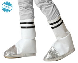 Chaussures astronautes argentées - Chaussures de déguisement futuriste pour Carnaval et fêtes à thème