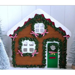 Basics Maison de Noël en feutre 22 cm