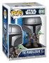 Funko Pop! Star Wars The Mandalorian avec Grogu (On Back)