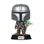 Funko Pop! Star Wars The Mandalorian avec Grogu (On Back)