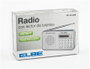 Elbe RF-49-USB Radio numérique FM avec lecteur MP3 et USB, batterie rechargeable