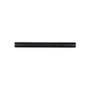 Rei Tirador de meuble type poignée modèle 891h, acier inoxydable noir mat 96 mm, blister 4 pièces