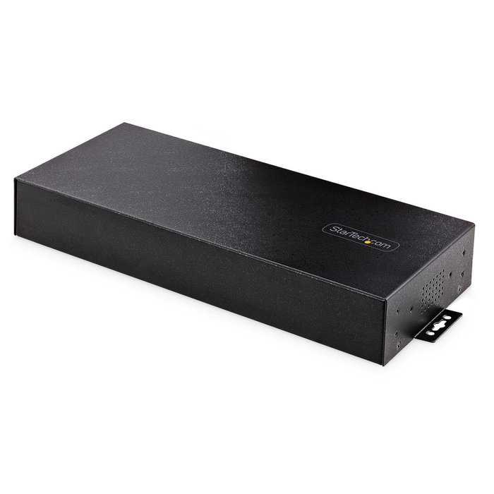 Startechcom Hub Industriel USB 3.2 Gen 1 18 en 1 – 16 Ports USB-A, 2 Ports Hôte, Montage Rack/DIN, Métal