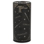 WIDDOP & CO Lampe à lumière décorative - Tube LED Harry Potter Reliques de la Mort Dark Arts avec impression décorative noir