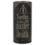 WIDDOP & CO Lampe à lumière décorative - Tube LED Harry Potter Reliques de la Mort Dark Arts avec impression décorative noir