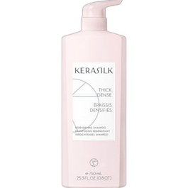 KERASILK Shampoo Redensifiant - Shampooing Épaississant et Fortifiant pour Cheveux Fins