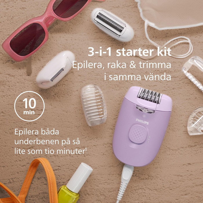Épilateur électrique Philips BRE257/00 * Épilateur électrique Philips BRE257/00 *