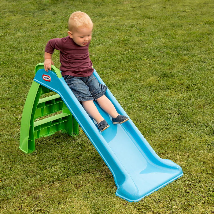 LITTLE TIKES Tobogán Bleu et Vert 120 cm