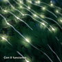 Bambasy Guirlande LED solaire 5M 8 fonctions Lumière froide