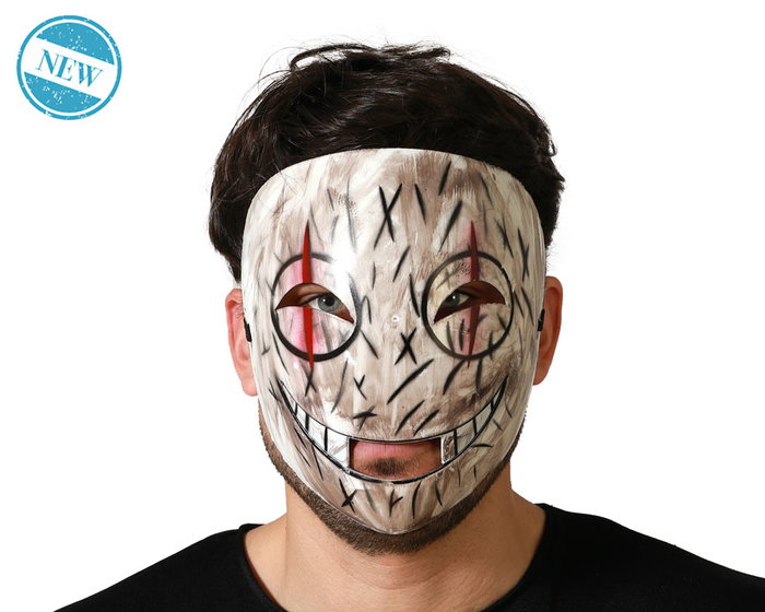Atosa Masque Monstre Blanc avec Cicatrices pour Halloween Atosa Masque Monstre Blanc avec Cicatrices pour Halloween