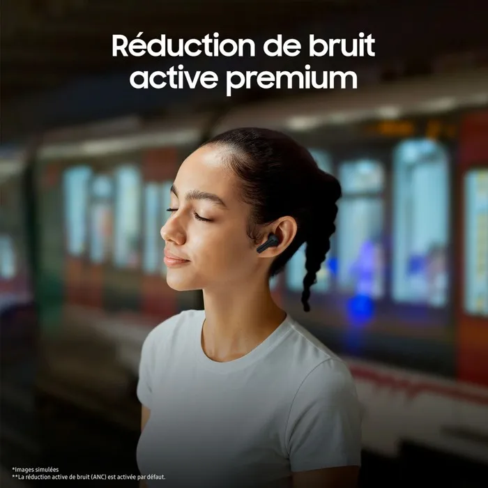 Écouteurs Sans Fil avec Étui de Charge Samsung GALAXY BUDS 3 FE SM-R420 Noir