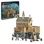 LEGO Harry Potter 76435 - Le château de Poudlard : la grande salle, set à collectionner avec 11 minifigurines et 1732 pièces