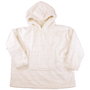 Home Deco Factory Sudadera blanche avec capuche SWEAT PLAID