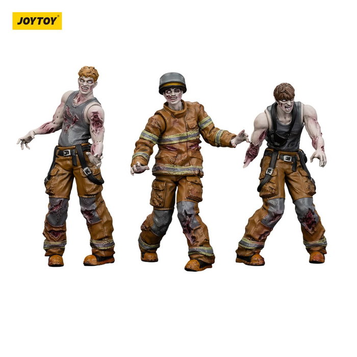 Zombie pack 3 figurines Dark Source Firefighters 8 cm Zombie pack 3 figurines Dark Source Firefighters 8 cm