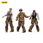 Zombie pack 3 figurines Dark Source Firefighters 8 cm