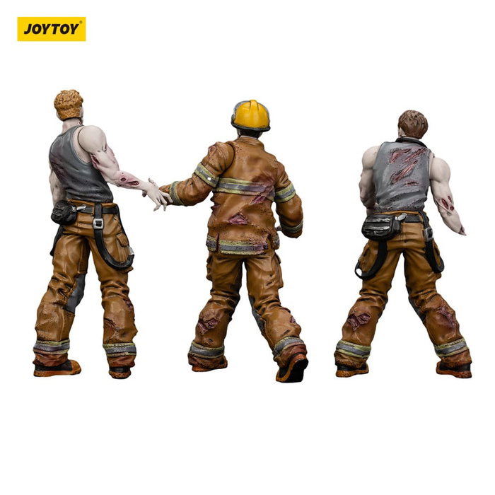 Zombie pack 3 figurines Dark Source Firefighters 8 cm Zombie pack 3 figurines Dark Source Firefighters 8 cm