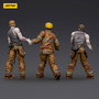 Zombie pack 3 figurines Dark Source Firefighters 8 cm