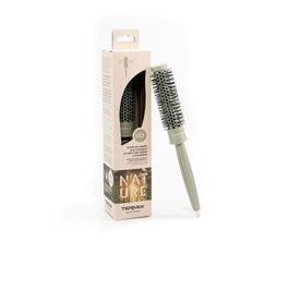 Termix - Brosse ronde professionnelle Nature Ø23mm - Pour lissage, boucles et ondulations - Redonne brillance et volume durable - Cepillo redondo
