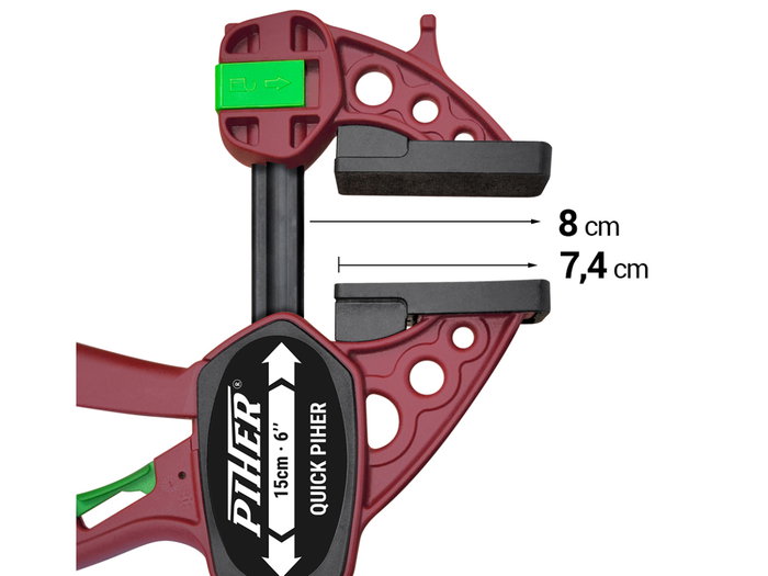 Piher SERRE-JOINTS À ACTION RAPIDE 600 EXTRA