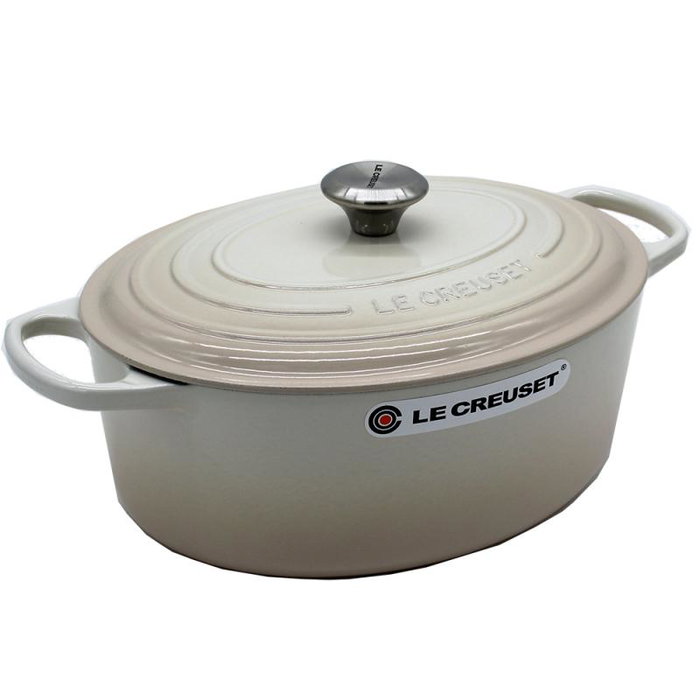 Le Creuset Signature Rôtissoire ovale 31 cm meringue