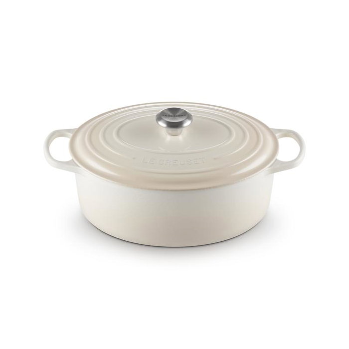 Le Creuset Signature Rôtissoire ovale 31 cm meringue