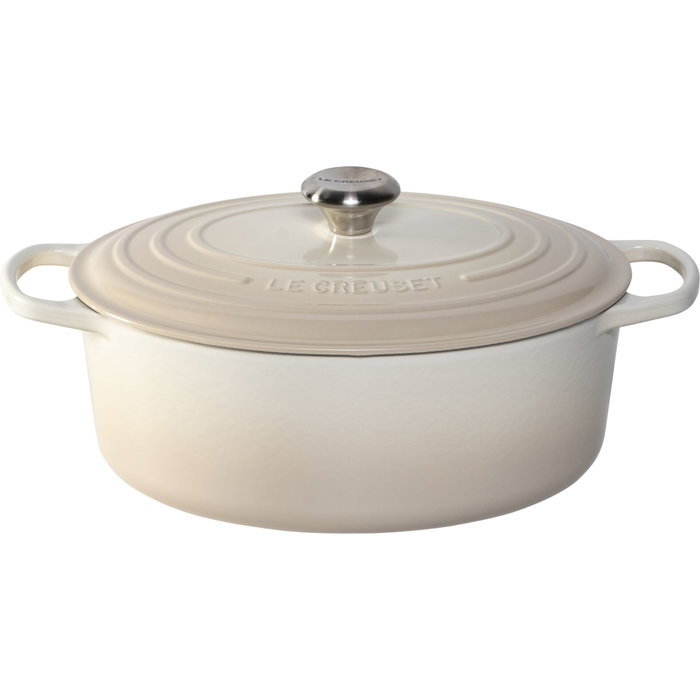 Le Creuset Signature Roaster Oval 31cm Crème Le Creuset Signature Roaster Oval 31cm Crème