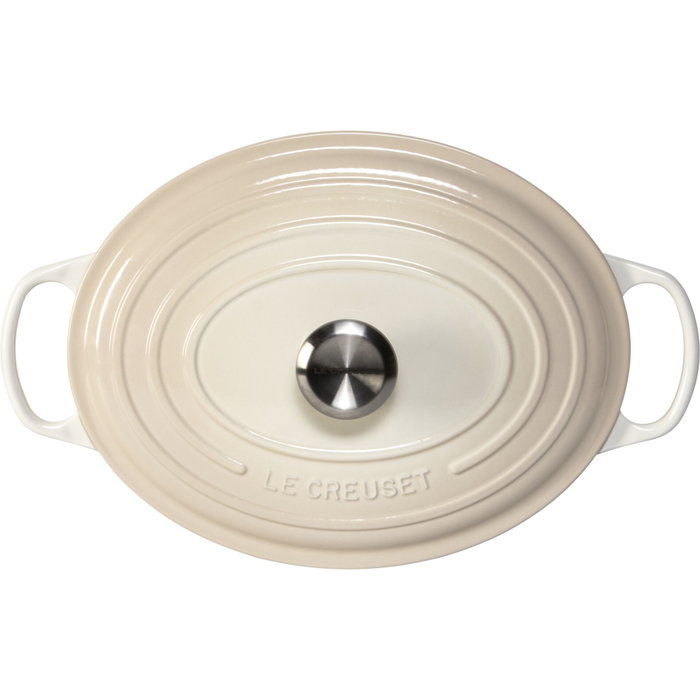 Le Creuset Signature Roaster Oval 31cm Crème Le Creuset Signature Roaster Oval 31cm Crème