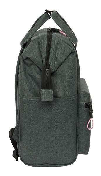 Safta Kappa Mochila Sac à dos pour ordinateur portable 13 pouces Silver Pink - Dimensions 27x40x19 cm
