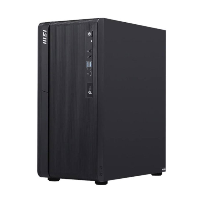 MSI Pro DP80 A14G-017BEU Intel Core i3-14100 Ordinateur de Bureau Noir, Sans RAM, Sans Stockage MSI Pro DP80 A14G-017BEU Intel Core i3-14100 Ordinateur de Bureau Noir, Sans RAM, Sans Stockage