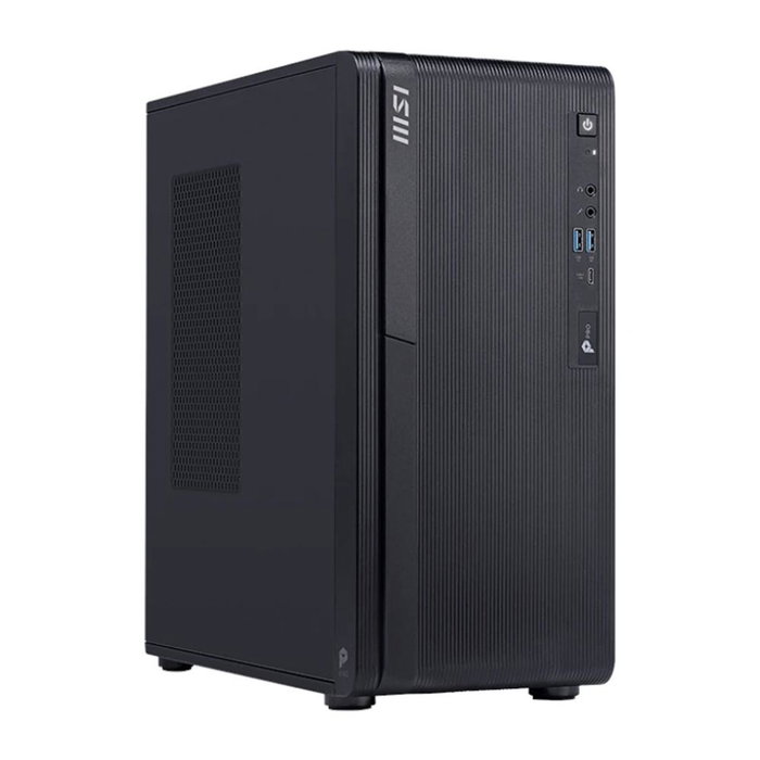 MSI Pro DP80 A14G-017BEU Intel Core i3-14100 Ordinateur de Bureau Noir, Sans RAM, Sans Stockage MSI Pro DP80 A14G-017BEU Intel Core i3-14100 Ordinateur de Bureau Noir, Sans RAM, Sans Stockage