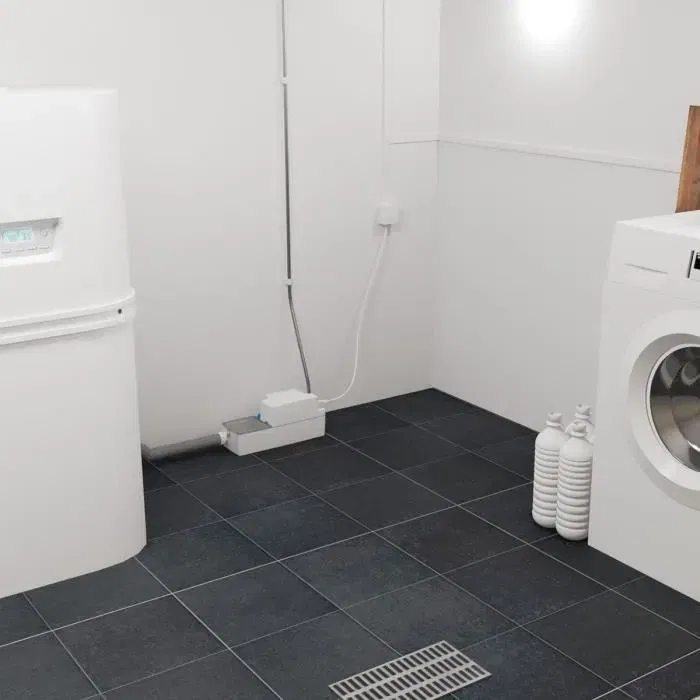 SFA Sanicondens Best Flat Pompe de relevage de condensats pour chaudière au sol - Silencieux 45 dBA avec neutralisation